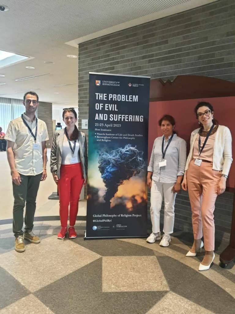 Dr. Nataliia Reva at the Third Global Philosophy of Religion Conference on the Problem of Evil and Suffering, Waseda University, Tokyo, Japan